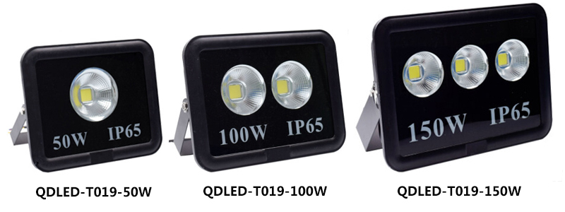91视频首页照明QDLED-T019聚光型建筑塔吊照明大功率LED投光灯50W-150W