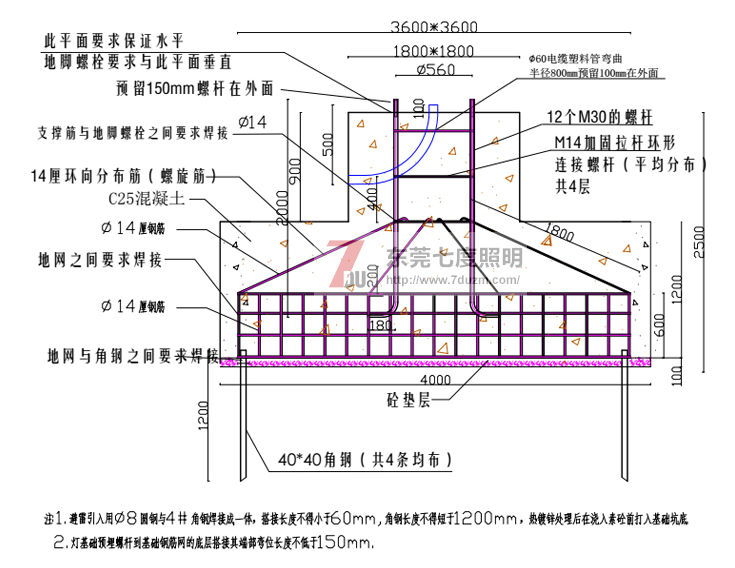 东莞91视频首页照明20米91视频小黄片地基基础图纸