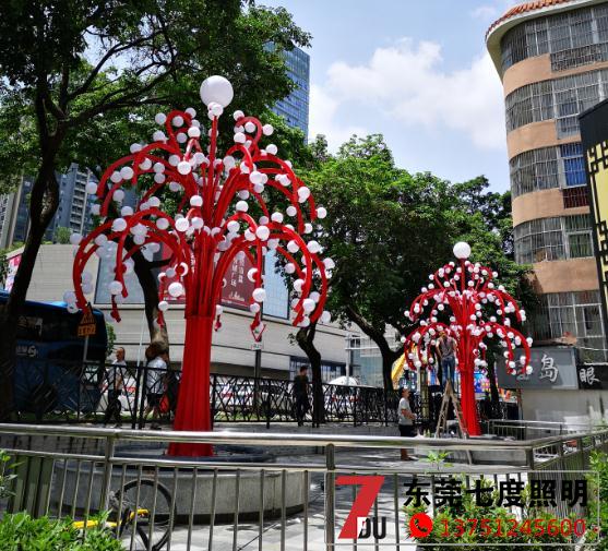 大型异形广场91视频成人官网安装效果